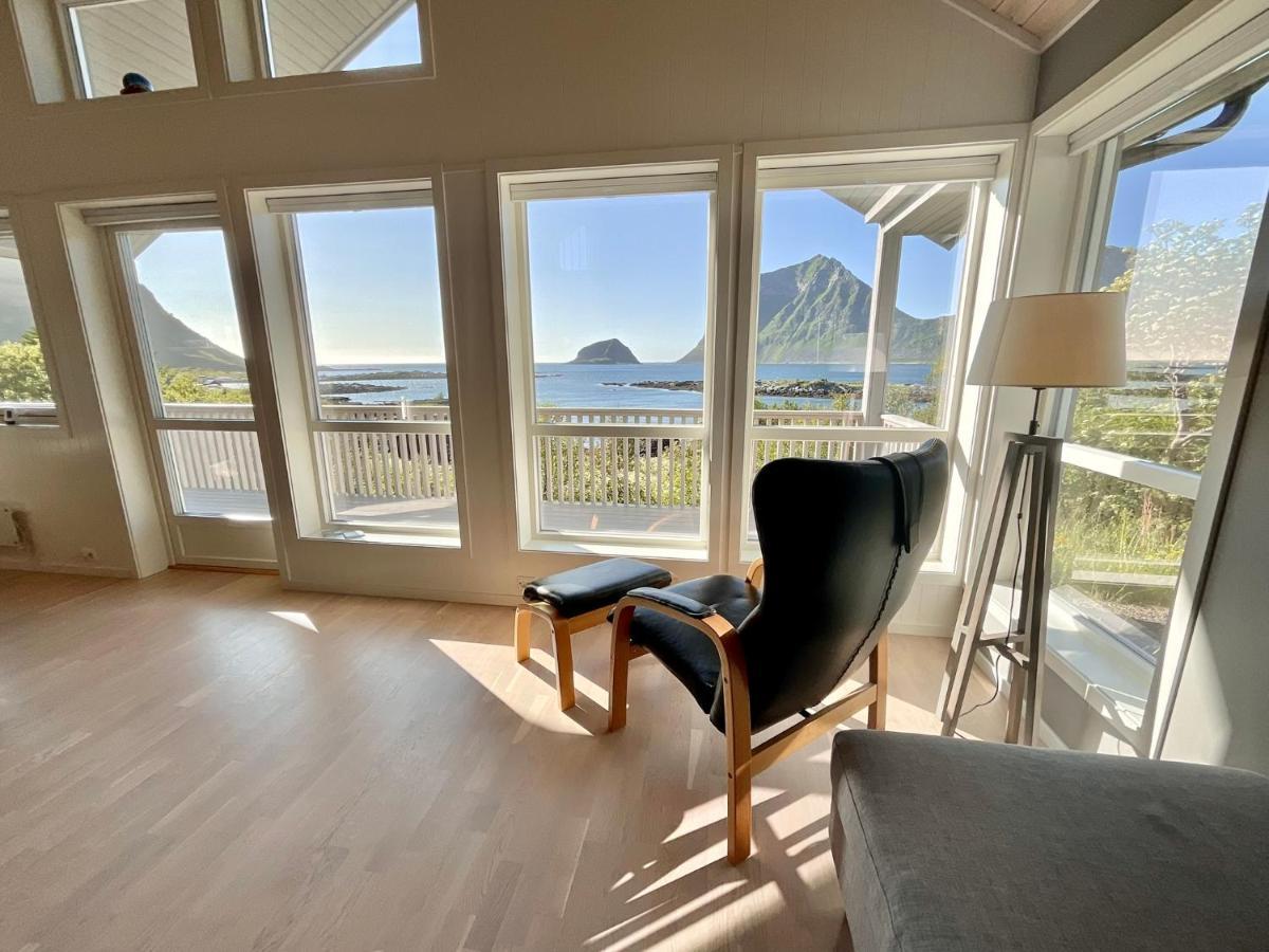 Mannen Panorama Lofoten Offersoya Bagian luar foto