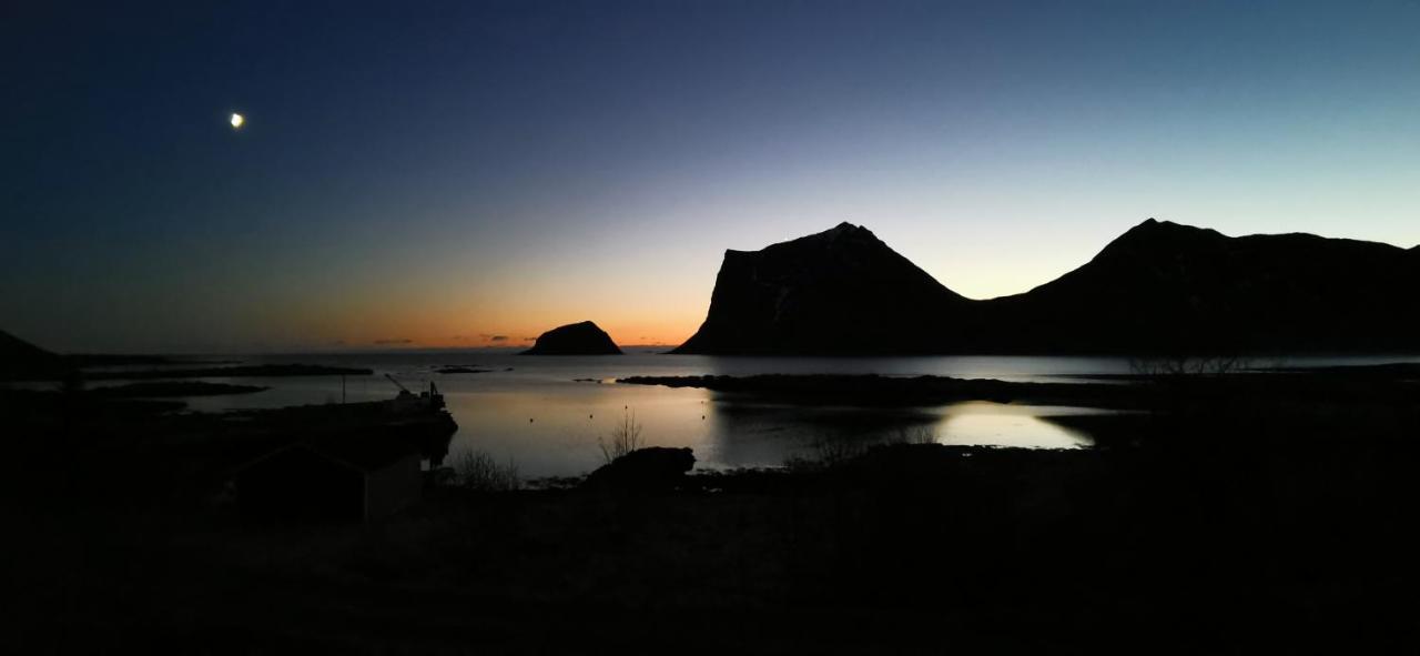 Mannen Panorama Lofoten Offersoya Bagian luar foto