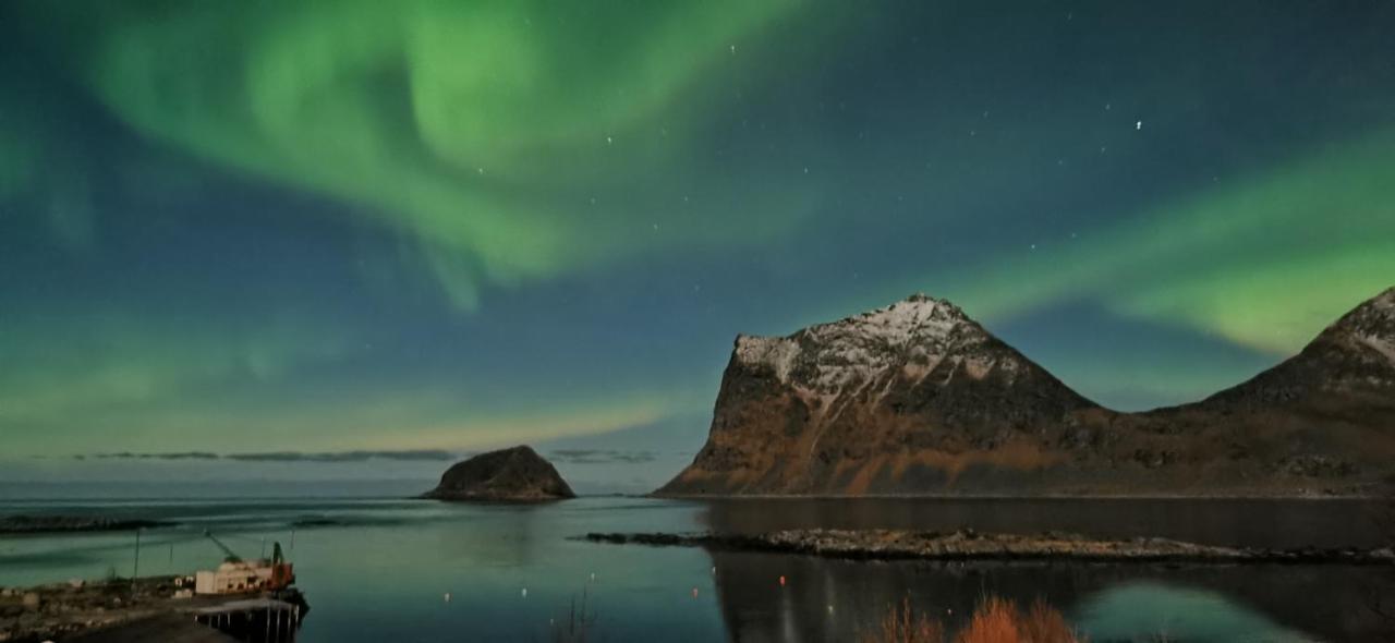Mannen Panorama Lofoten Offersoya Bagian luar foto