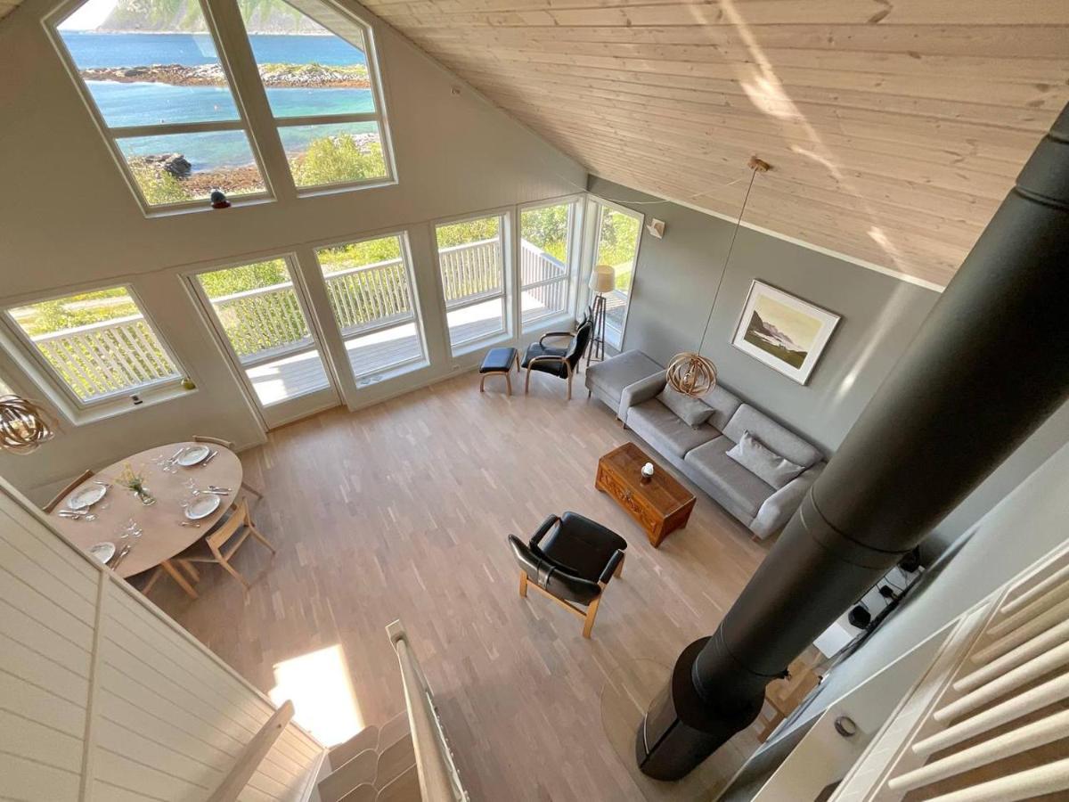 Mannen Panorama Lofoten Offersoya Bagian luar foto
